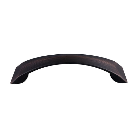 Tuck deco bow handle in Oil Rubbed Bronze, 3 3/4 inch size