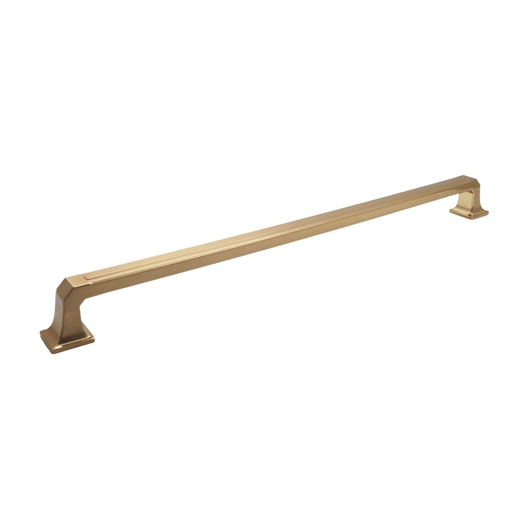 Valencia appliance pull in Rose Gold, 18 inch center to center