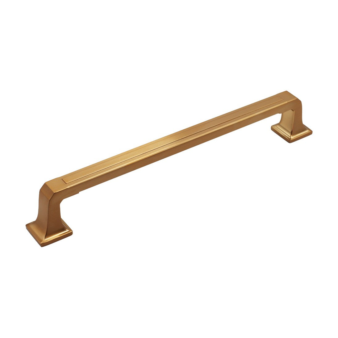 Valencia appliance pull in Rose Gold, 8 inch center to center