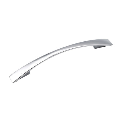 Vesta modern bow handle in Polished Chrome, 5 inch size
