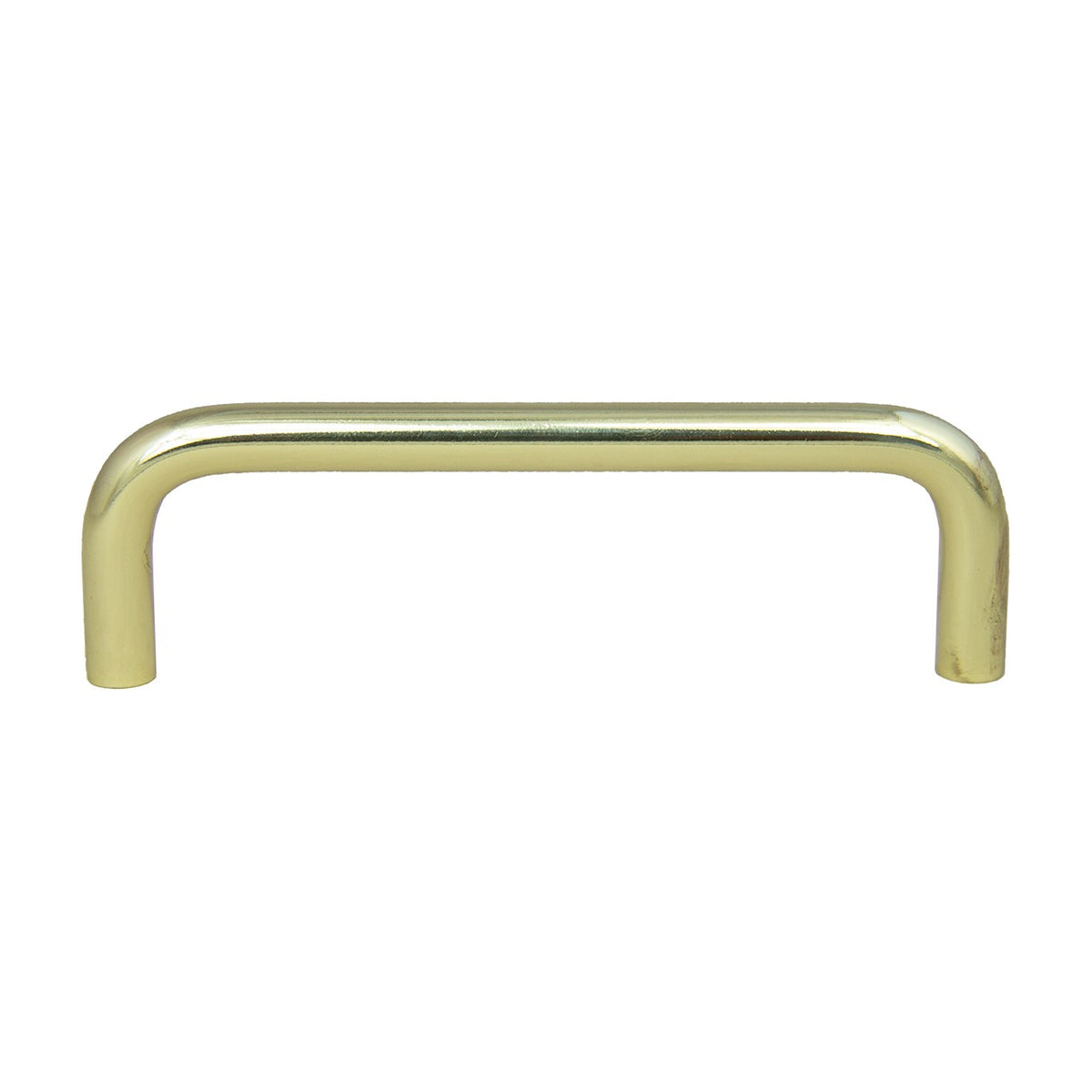 Waverly wire handle in Polished Brass, 3 3/4 inch size