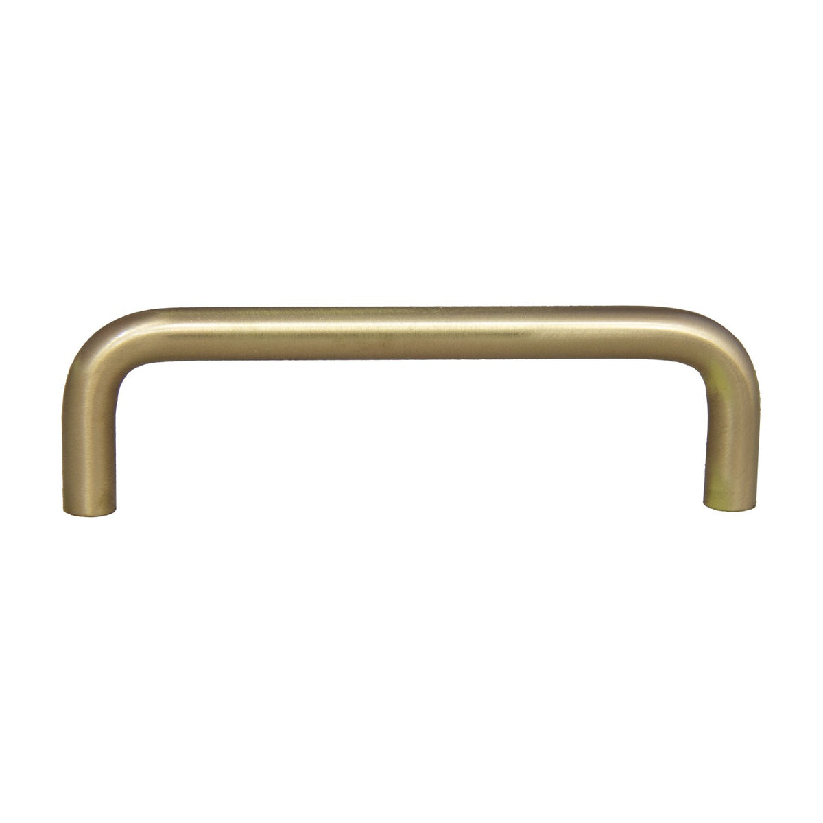 Waverly wire handle in Satin Brass, 3 3/4 inch size