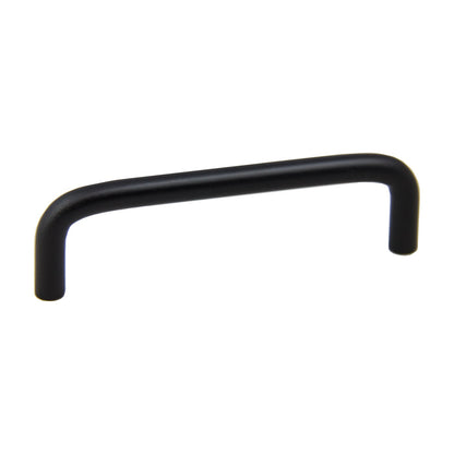 Waverly wire handle in Matte Black, 4 inch size