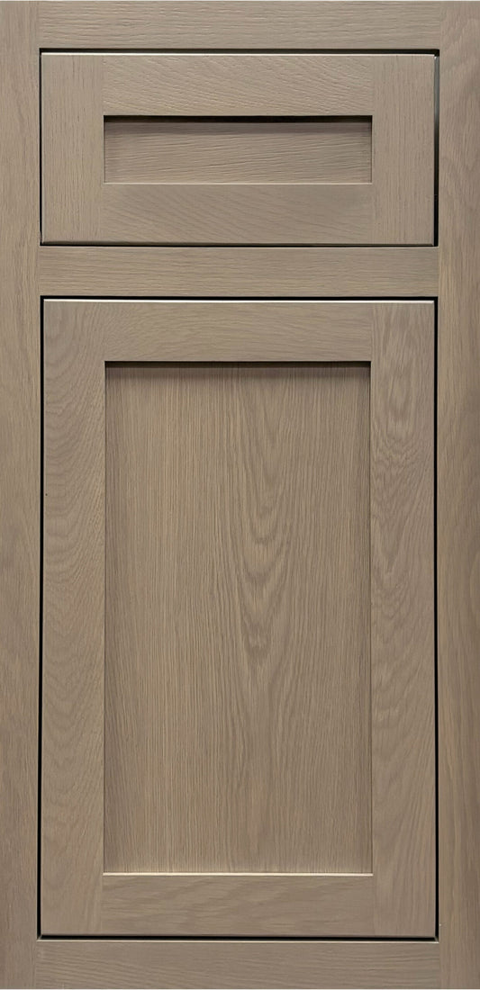 PW-Inset Shaker Light Oak (Bathroom Vanity Only)