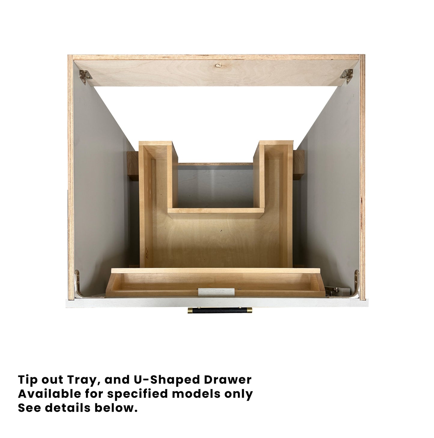 PW-Inset Shaker Winter Oak (Bathroom Vanity Only)