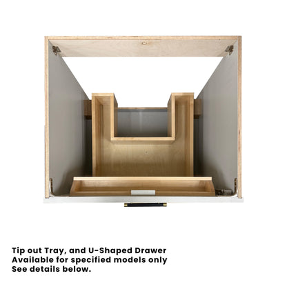 PW-Inset Shaker Winter Oak (Bathroom Vanity Only)