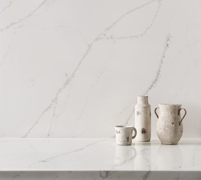 QDI-Calacatta Naples Quartz Slab