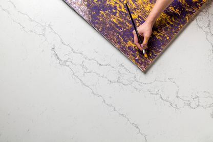 QDI-Carrara Sky PRIMO BELLA® Quartz Slab