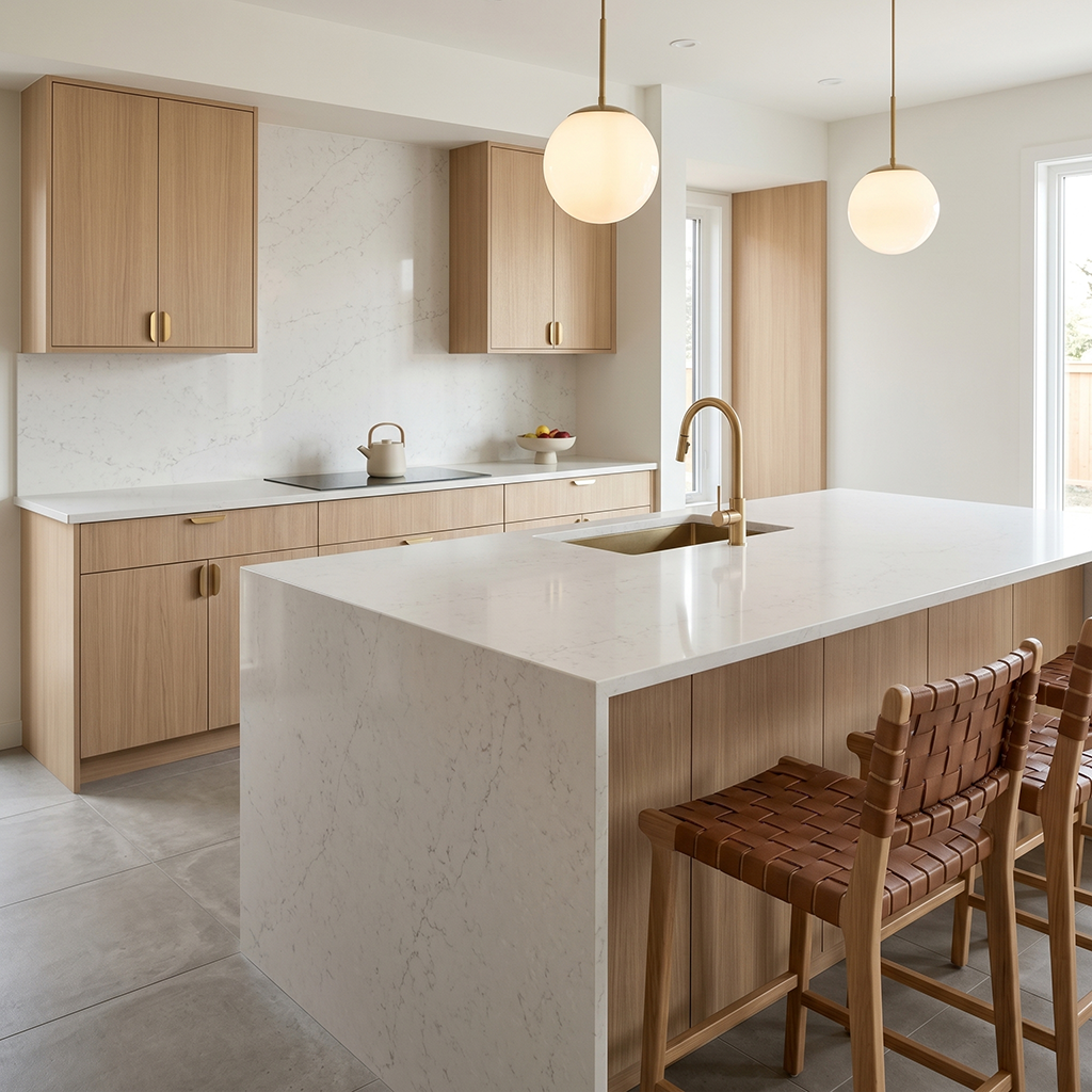 QDI-Snowy Mist PRIMO BELLA® Quartz Slab