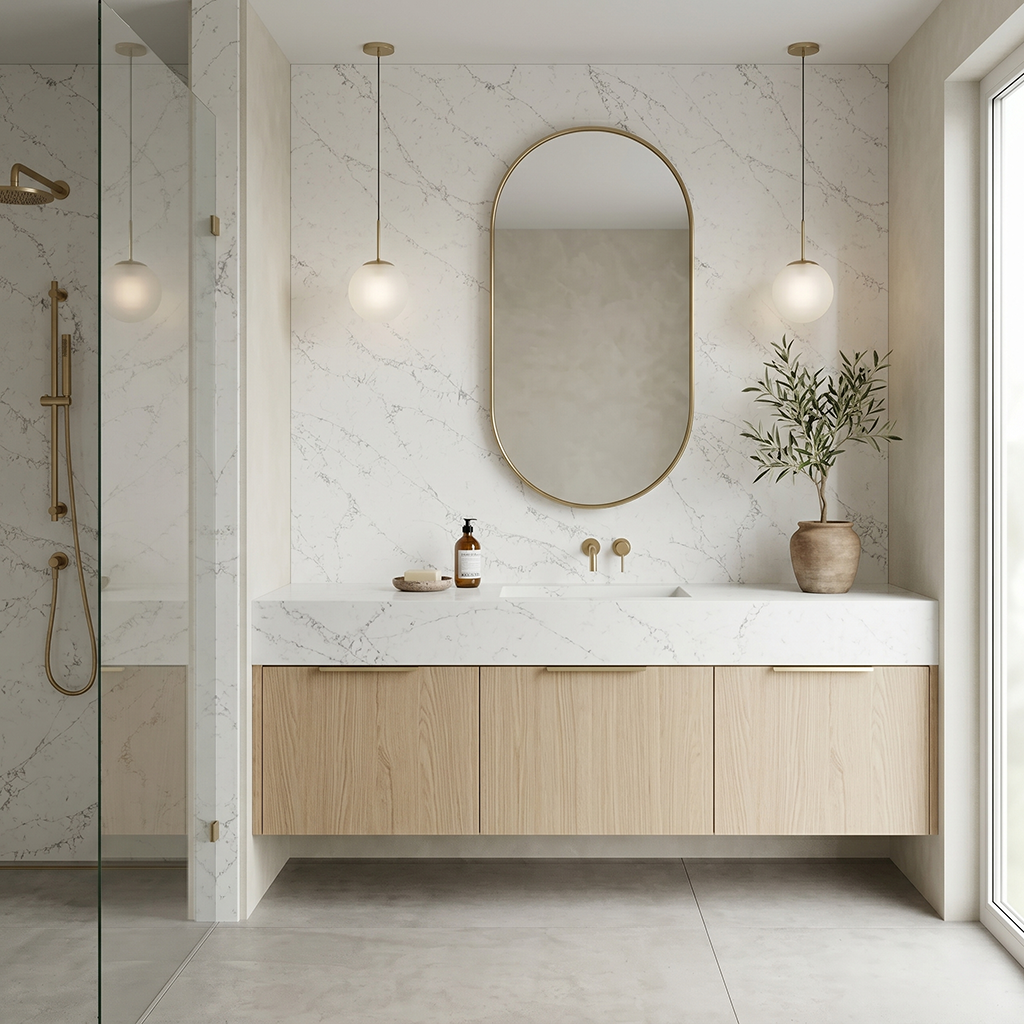 QDI-Statuario Genoa Quartz Slab