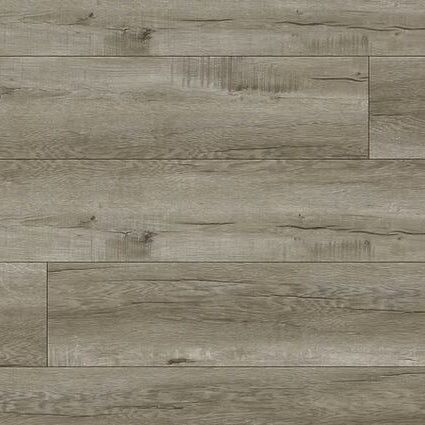 European WP Helsinki laminate flooring, smoky gray brown oak look, plank texture top-down view
