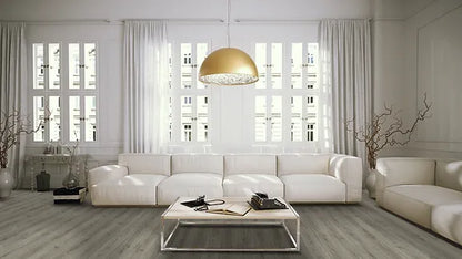 Malta Islands Ash Grey Water Resistant Laminate Flooring