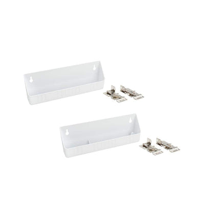 Rev-A-Shelf 11" White Sink Front Tip-Out Tray Set