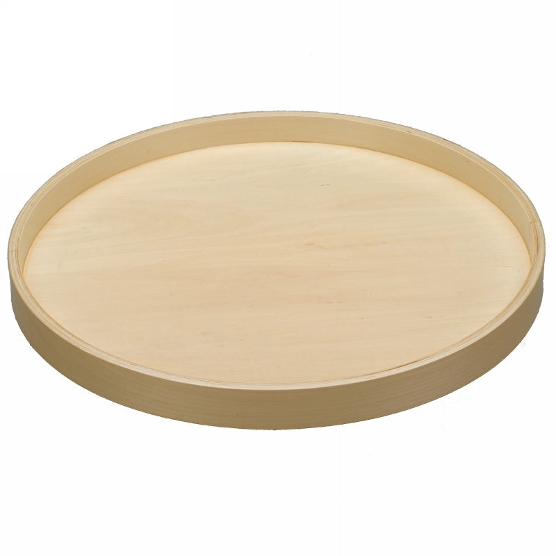 Rev-A-Shelf 20" Banded Wood Full-Circle Lazy Susan Tray, natural maple