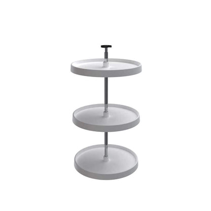 Rev-A-Shelf 20" White Full-Circle 3-Shelf Lazy Susan for 33" to 36" Wall Cabinets