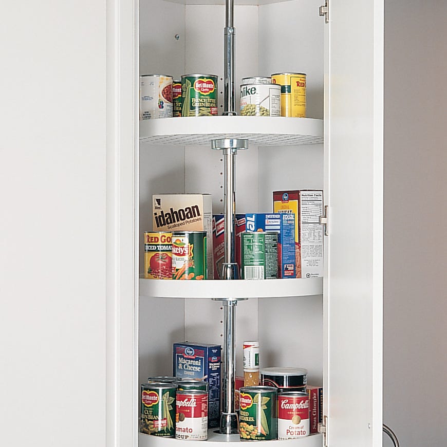Rev-A-Shelf 3-Shelf RAS Polymer Full Circle Lazy Susan (Wall Cabinets)