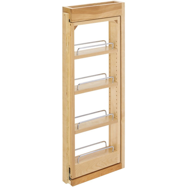 Rev-A-Shelf 3" x 30" Wood Wall Cabinet Filler Pullout, natural maple