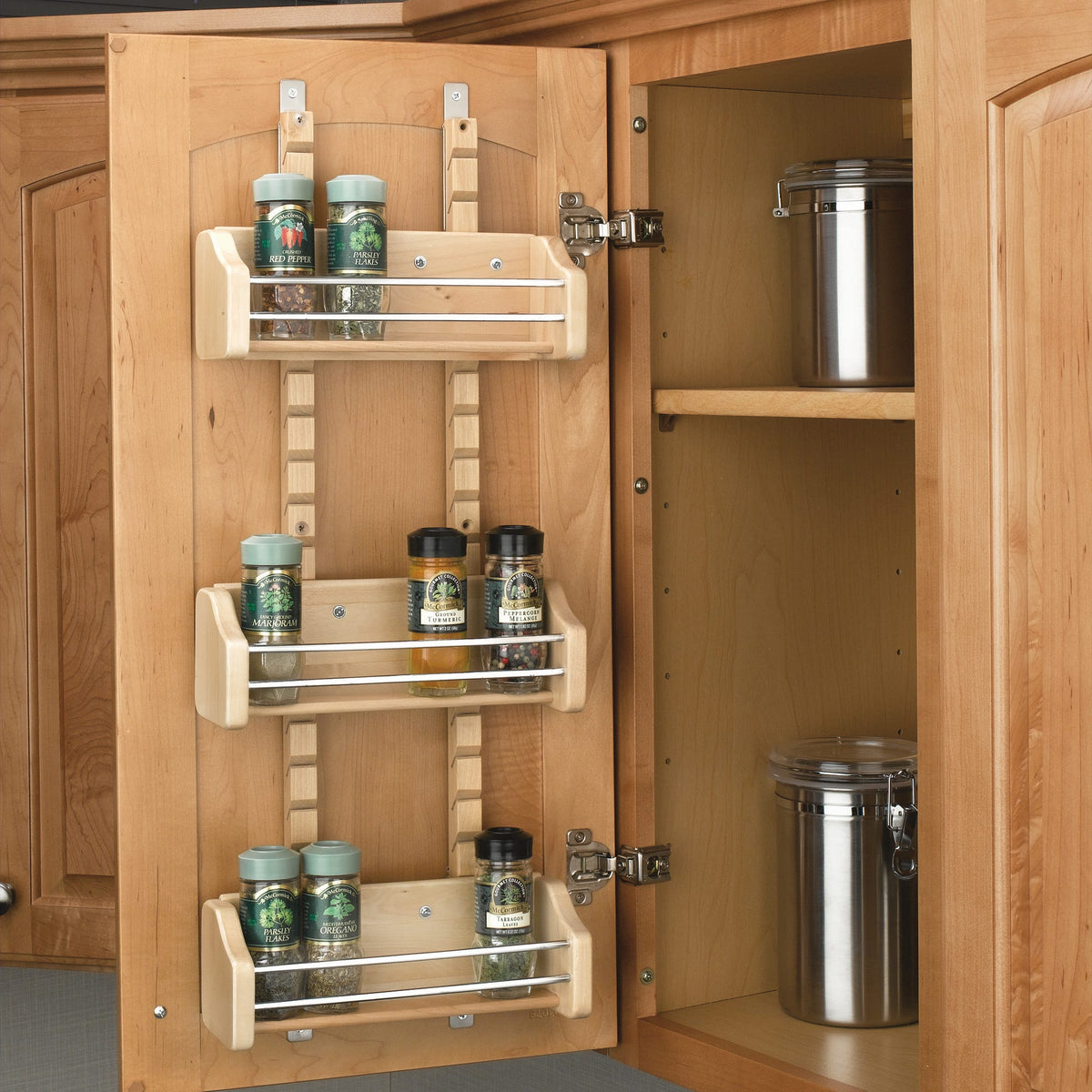 Rev-A-Shelf Adjustable Door Mount Spice Rack