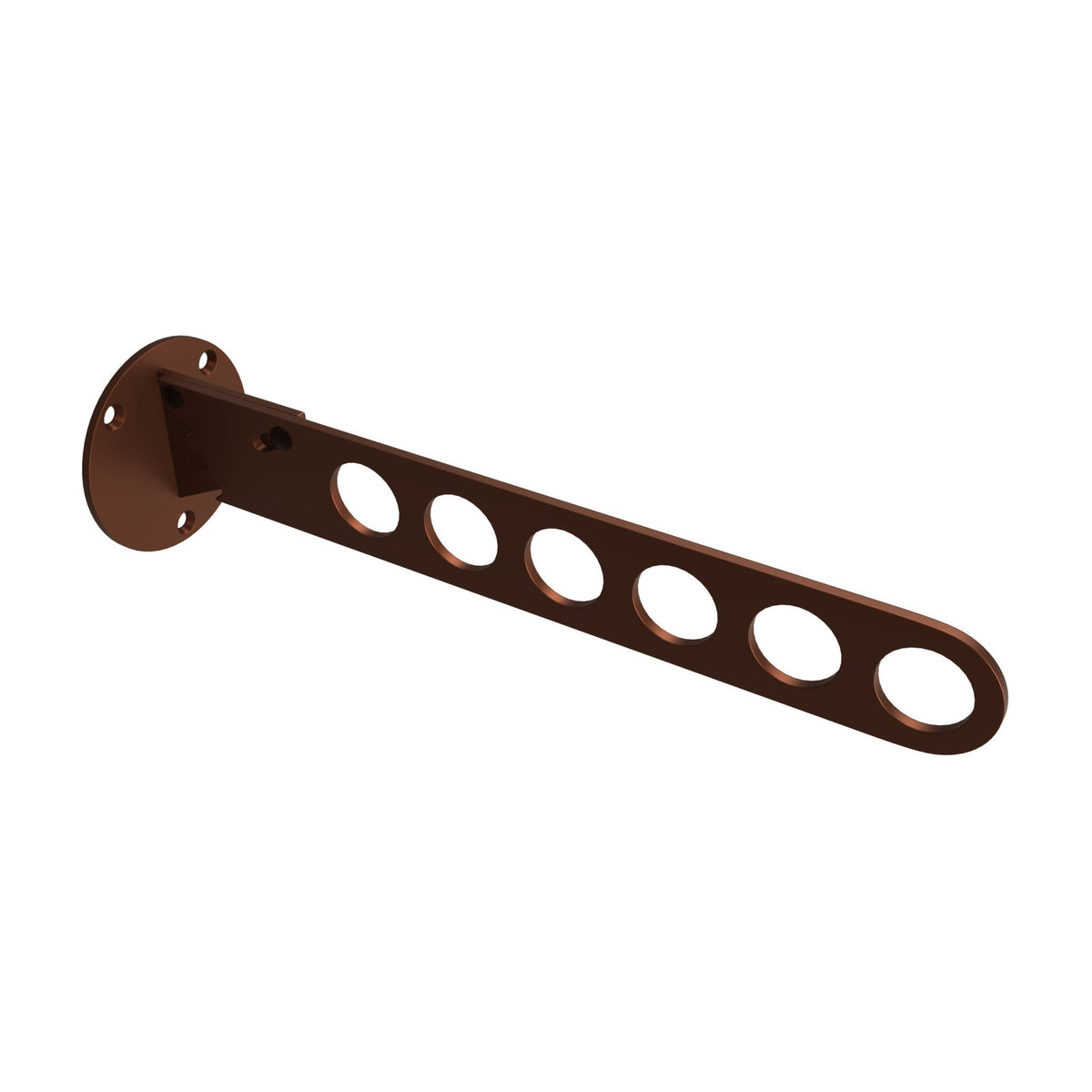 Rev-A-Shelf Adjustable Laundry Valet Rod, Bronze, 2.95"
