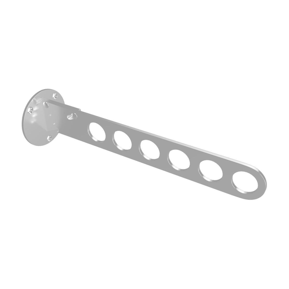 Rev-A-Shelf Adjustable Laundry Valet Rod, Chrome, 2.95"