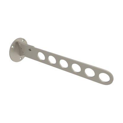 Rev-A-Shelf Adjustable Laundry Valet Rod, Satin Nickel, 2.95"