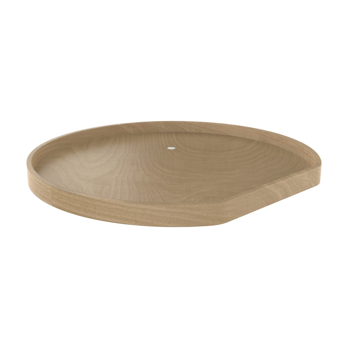 Rev-A-Shelf Banded Wood D-Shaped Lazy Susan, 32"