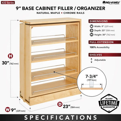 Rev-A-Shelf Base Cabinet Filler