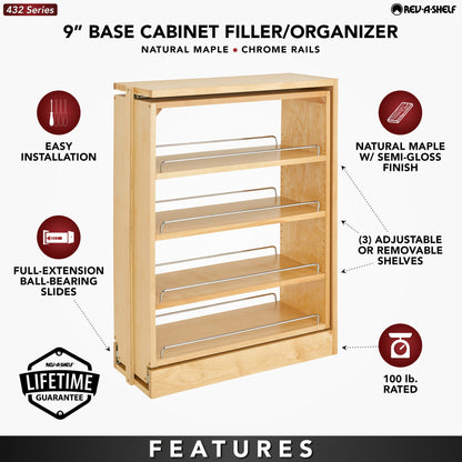 Rev-A-Shelf Base Cabinet Filler