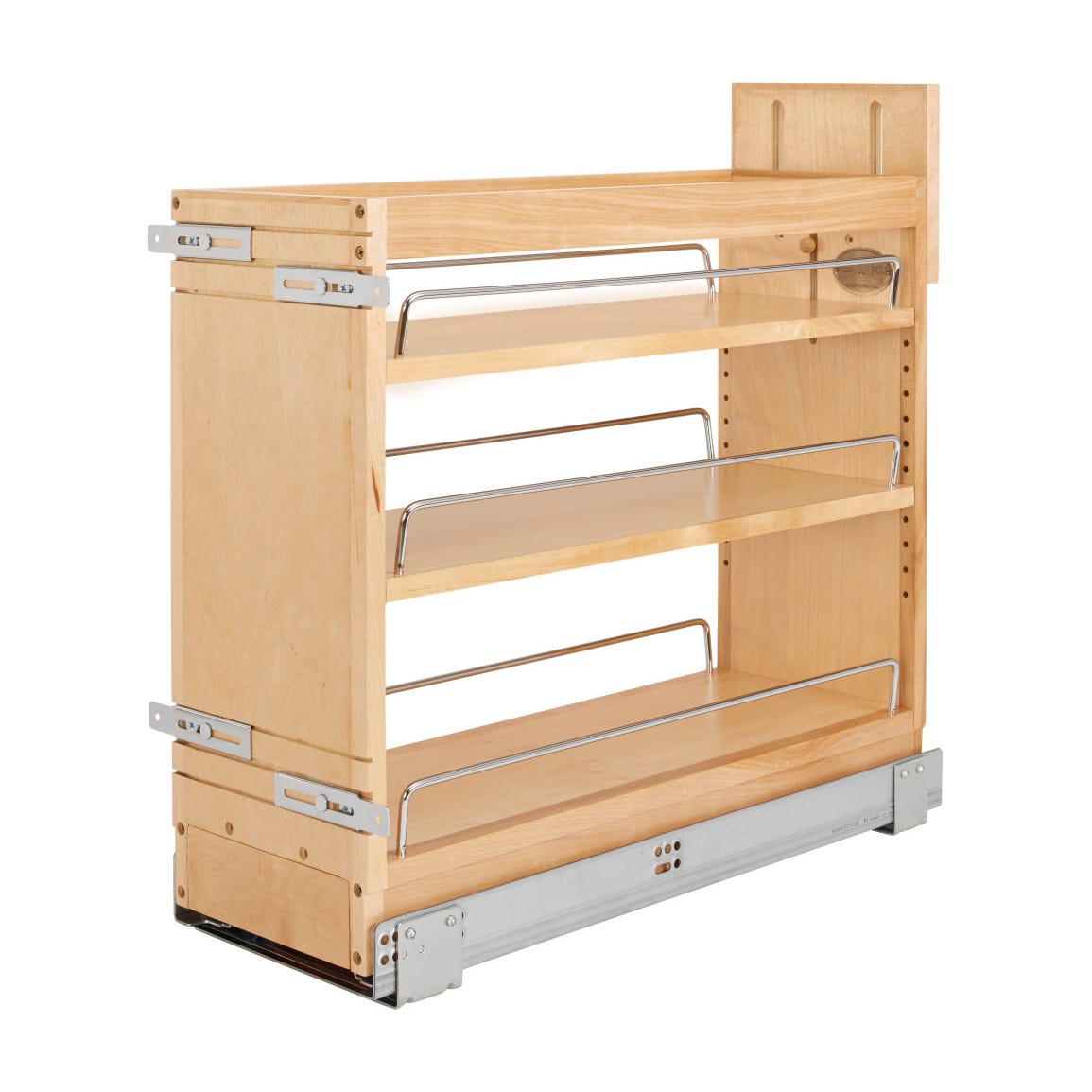 Rev-A-Shelf Base Cabinet Pullout, Natural Maple, 12"