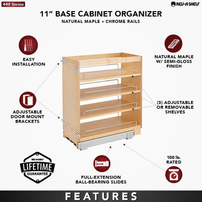 Rev-A-Shelf Base Cabinet Pullout