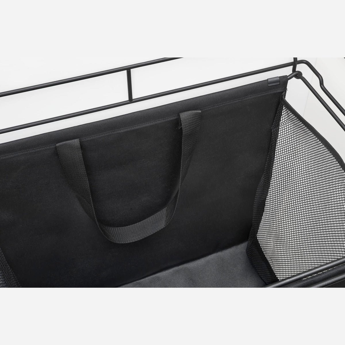 Rev-A-Shelf Black Canvas Hamper Pullout