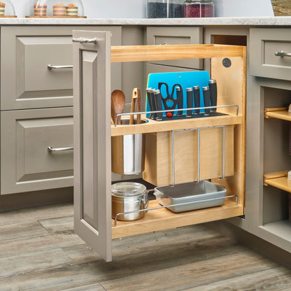 Rev-A-Shelf Bottom and Side Mount Knife Block Organizer