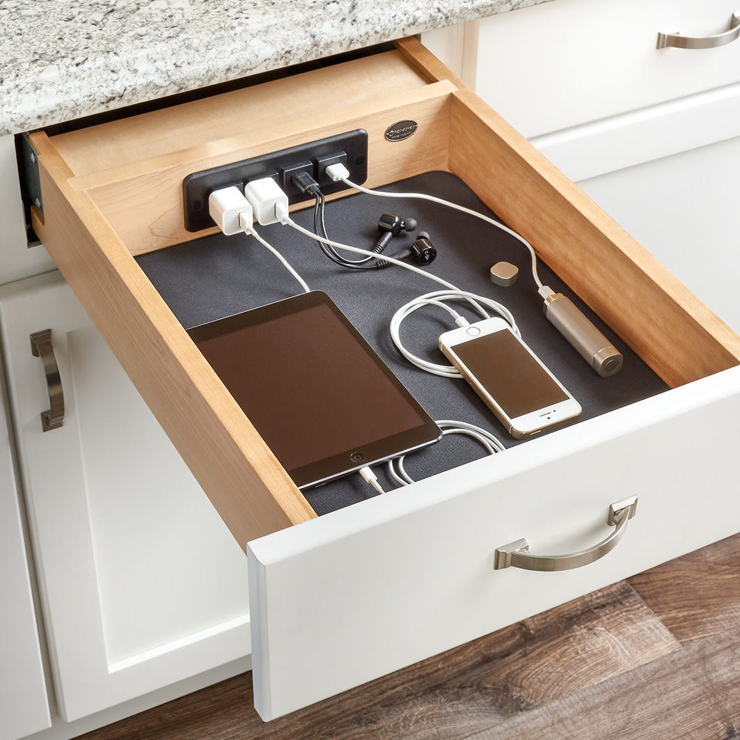 Rev-A-Shelf Charging Drawer