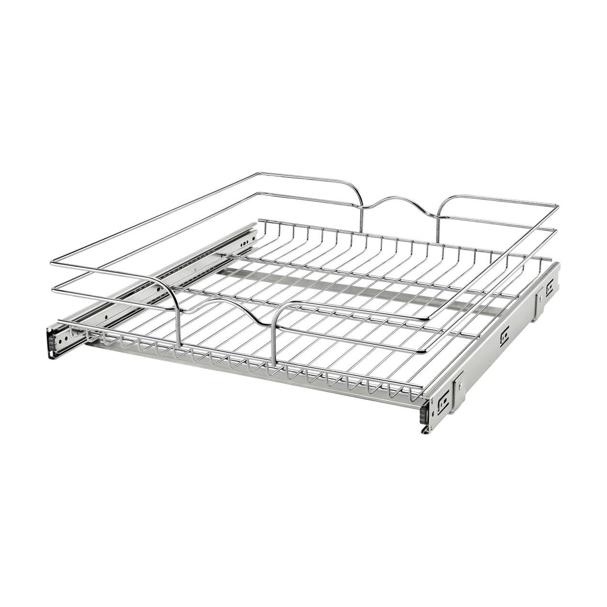 Rev-A-Shelf Chrome Wire Pullout Shelves, Chrome, 21"