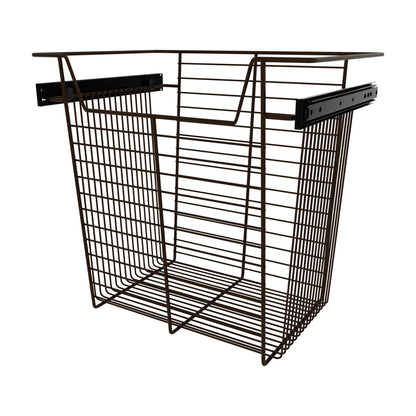 Rev-A-Shelf Closet Basket Pullouts, Bronze, 18"