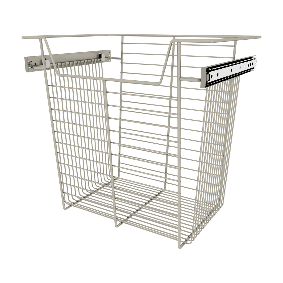 Rev-A-Shelf Closet Basket Pullouts, Satin Nickel, 18"