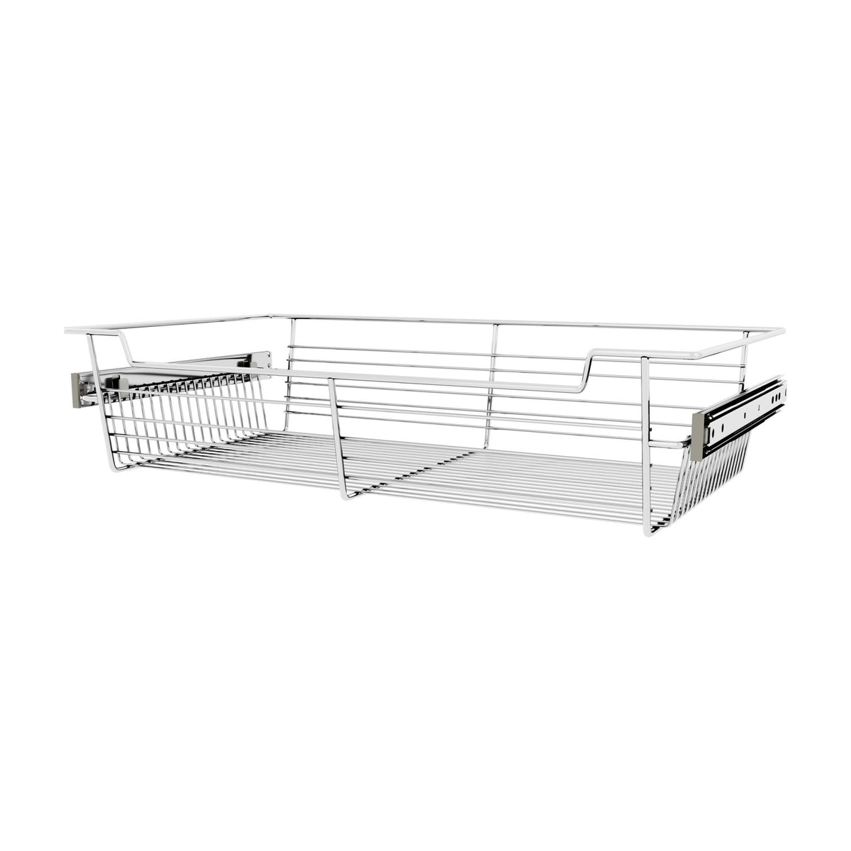 Rev-A-Shelf Closet Basket Pullouts, Chrome, 24"