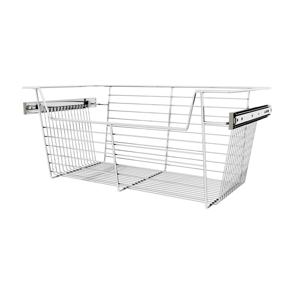 Rev-A-Shelf Closet Basket Pullouts, Chrome, 24"