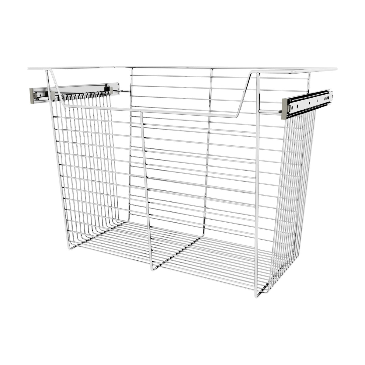 Rev-A-Shelf Closet Basket Pullouts, Chrome, 24"
