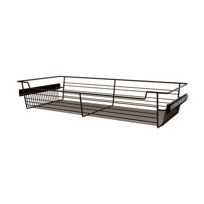 Rev-A-Shelf Closet Basket Pullouts, Bronze, 30"