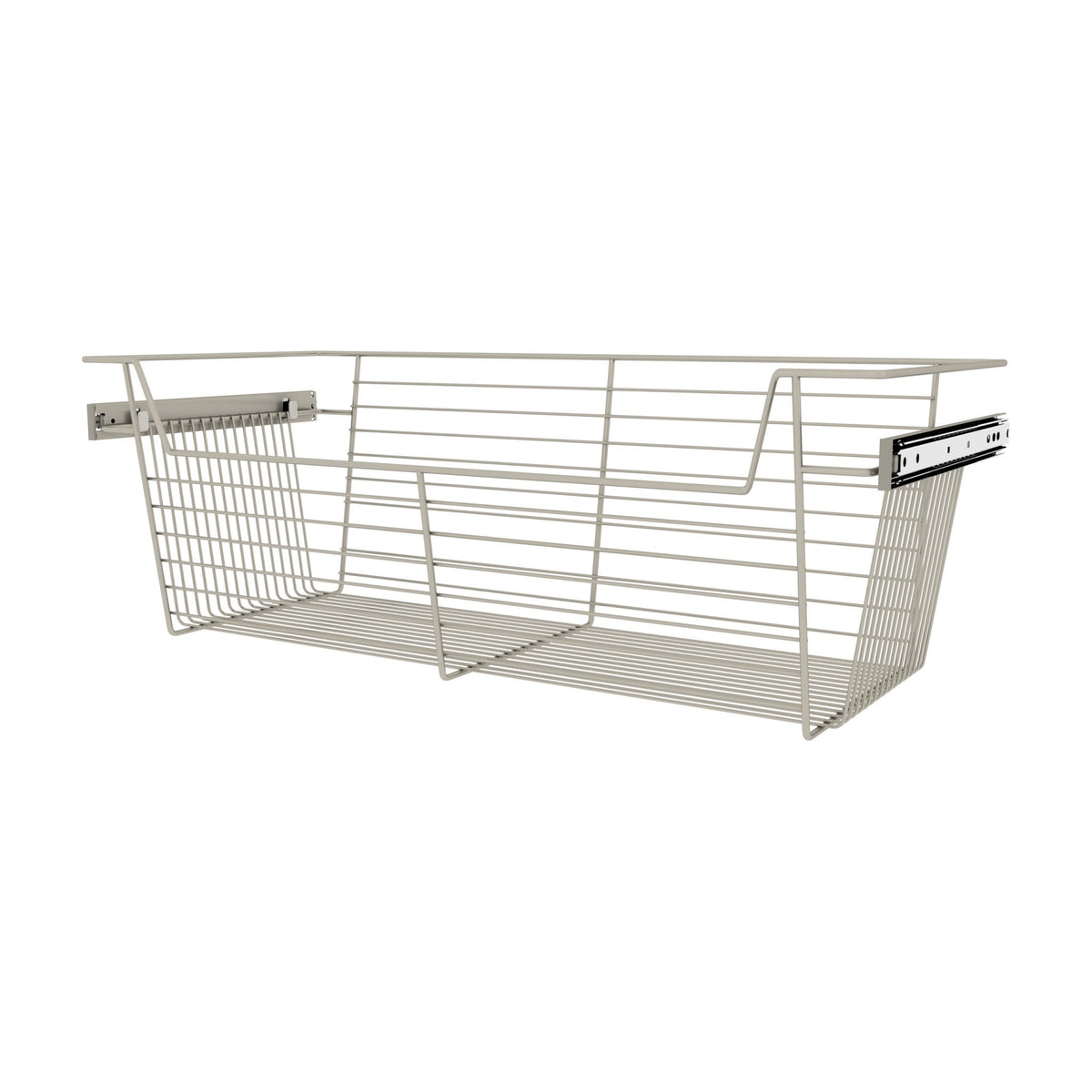 Rev-A-Shelf Closet Basket Pullouts, Satin Nickel, 30"