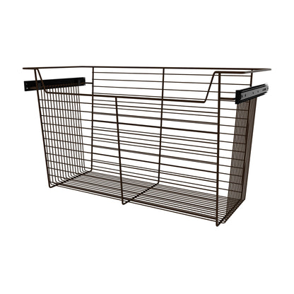Rev-A-Shelf Closet Basket Pullouts, Bronze, 30"