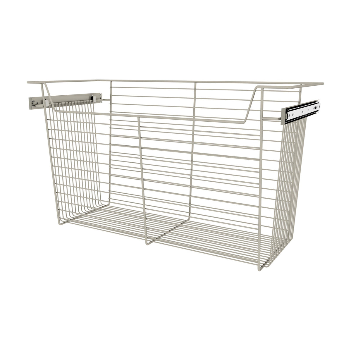 Rev-A-Shelf Closet Basket Pullouts, Satin Nickel, 30"