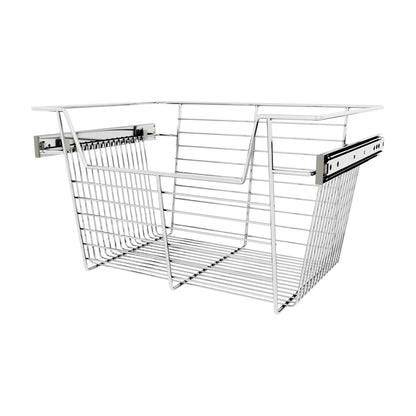Rev-A-Shelf Closet Basket Pullouts, Chrome, 18"