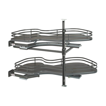 Rev-A-Shelf 'Cloud' Contemporary Blind Corner, Orion Gray, 15"