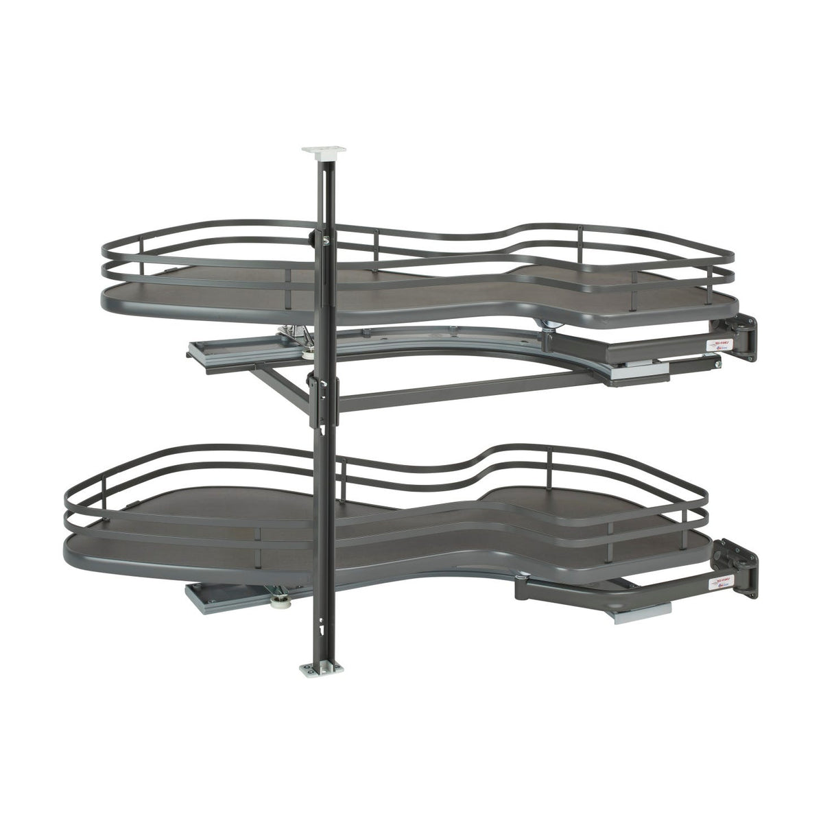 Rev-A-Shelf 'Cloud' Contemporary Blind Corner, Orion Gray, 15"