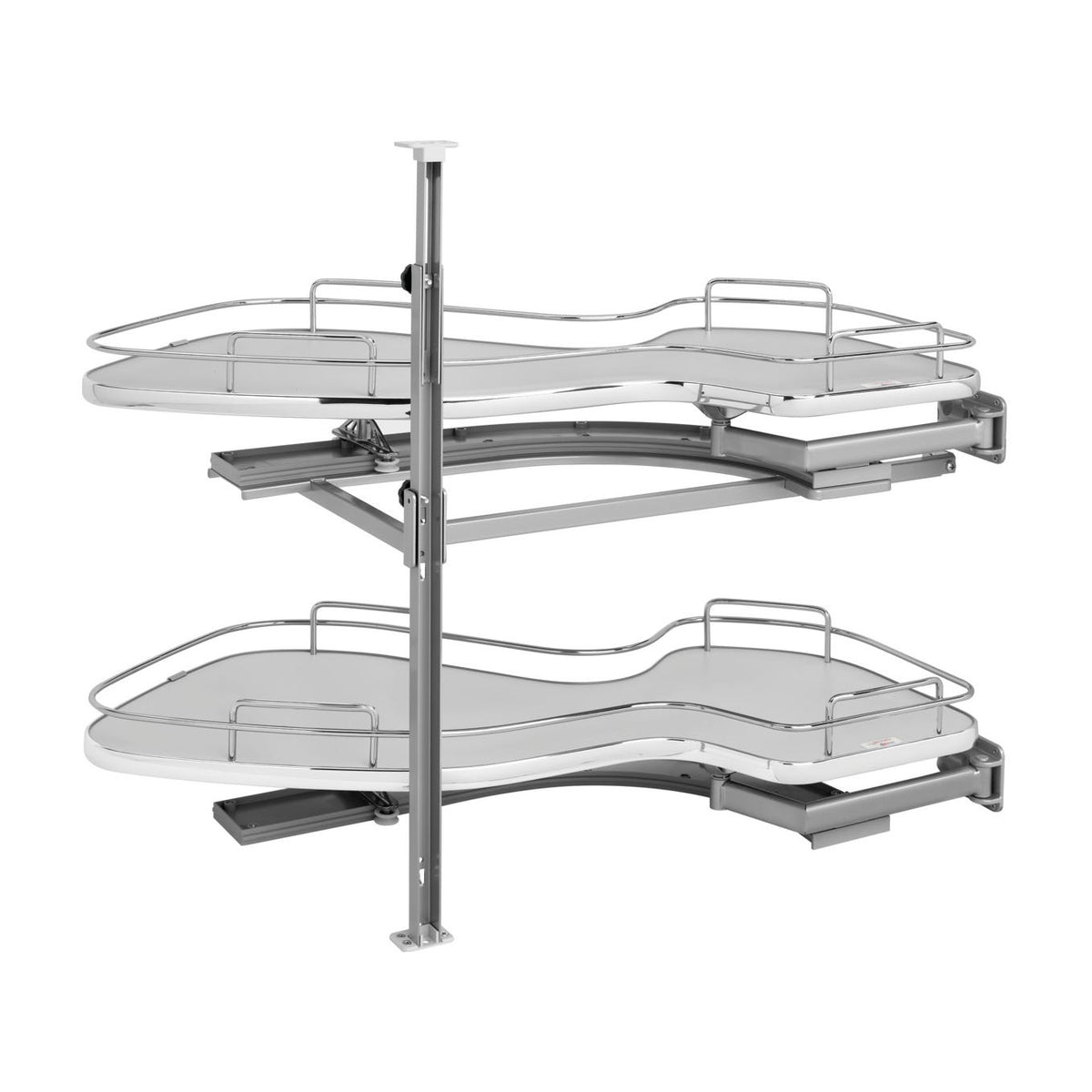 Rev-A-Shelf 'Cloud' Contemporary Blind Corner, Gray, 15"