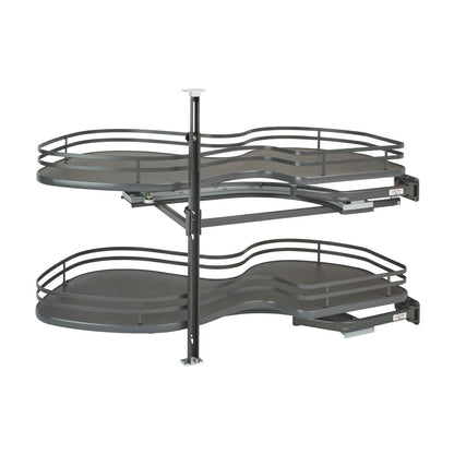 Rev-A-Shelf 'Cloud' Contemporary Blind Corner, Orion Gray, 18"