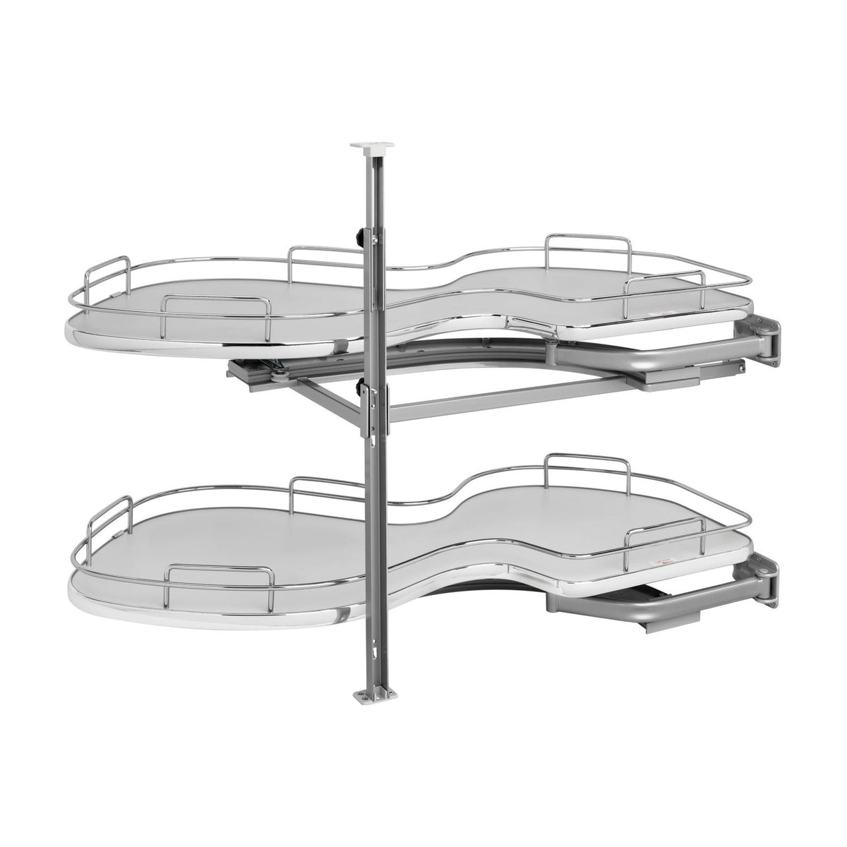 Rev-A-Shelf 'Cloud' Contemporary Blind Corner, Gray, 18"