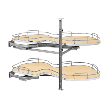 Rev-A-Shelf 'Cloud' Contemporary Blind Corner, Maple, 18"